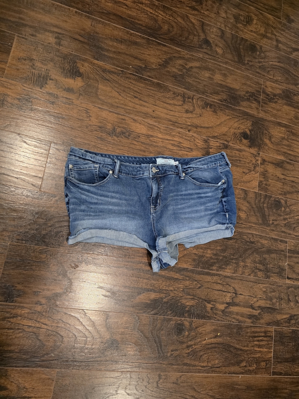 Torrid | Blue Denim Cutoff Shorts 26